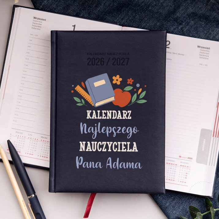 Kalendarz najlepszego nauczyciela - Kalendarz nauczyciela Kalendarz najlepszego nauczyciela - Kalendarz nauczyciela