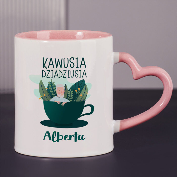 kawusia dziadziusia - Personalizowany Kubek