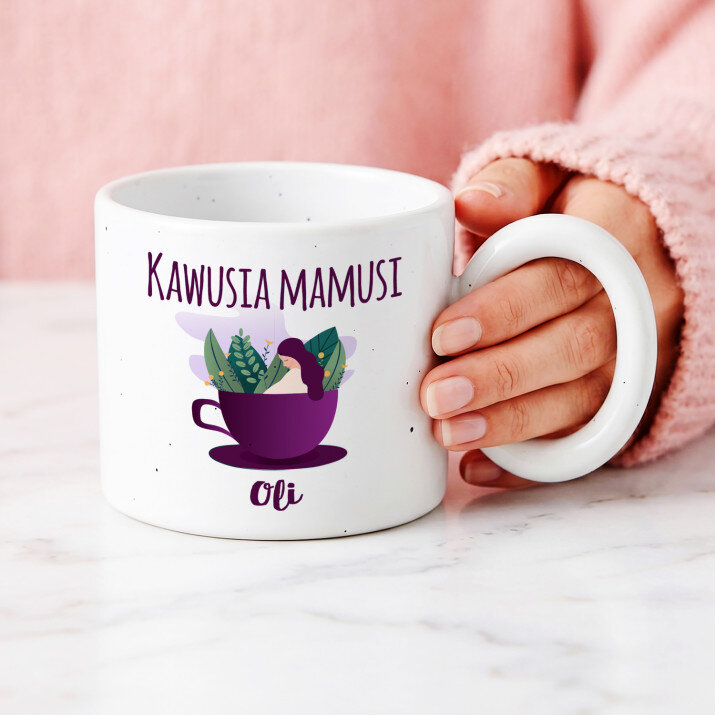 Kawusia mamusi - Kubek z okrągłym uchem