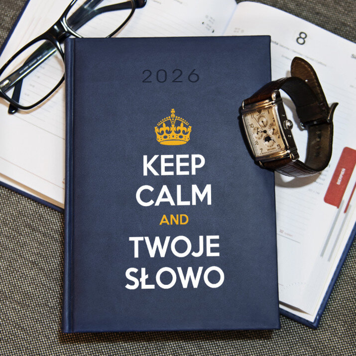 Keep Calm - Kalendarz 2026