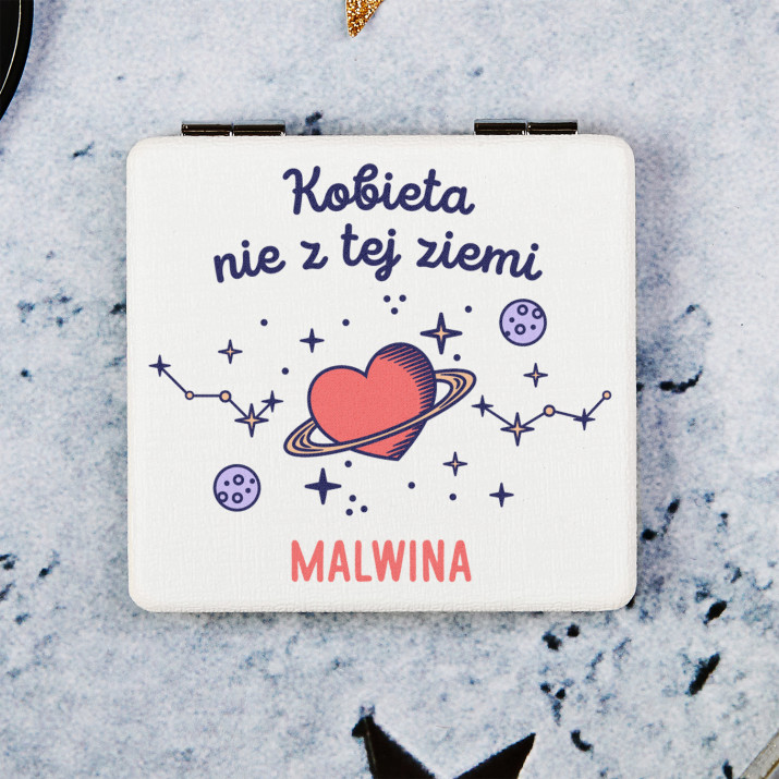 Kobieta nie z tej ziemi - Lusterko kieszonkowe