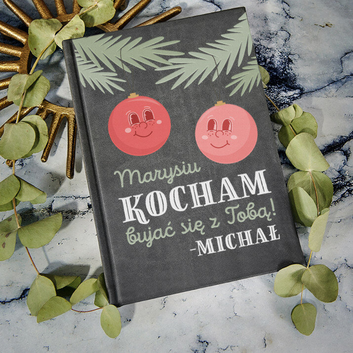 Kocham bujać się z Tobą - notatnik A5 z nadrukiem Kocham bujać się z Tobą - notatnik A5 z nadrukiem