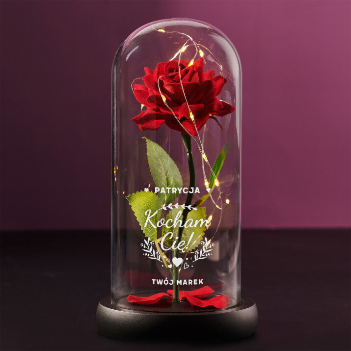 Kocham Cię 2 - Wieczna róża w szkle