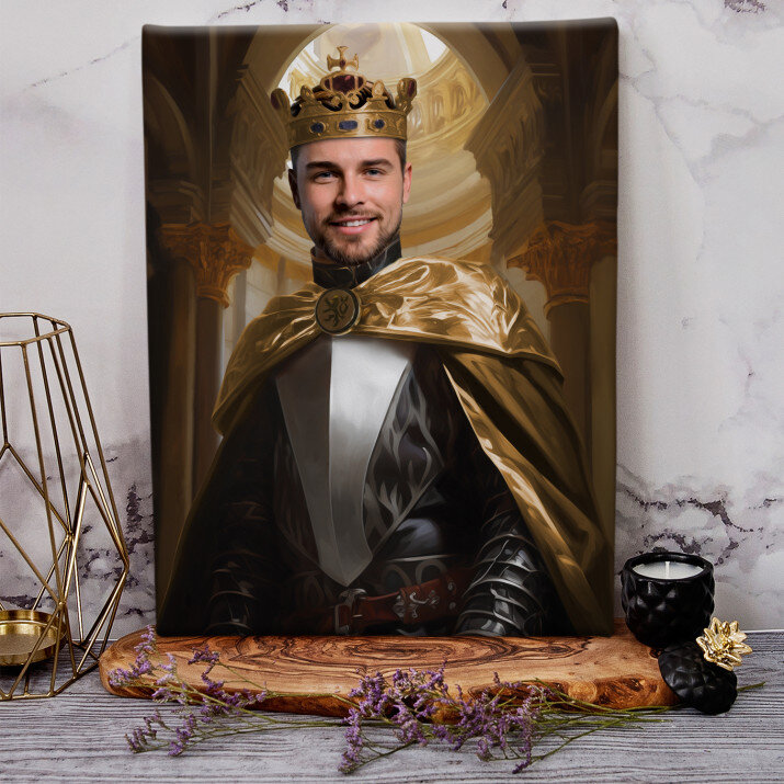 Król Czech - Królewski portret Król Czech - Królewski portret