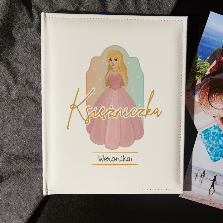 Księżniczka - Personalizowany Album na zdjęcia