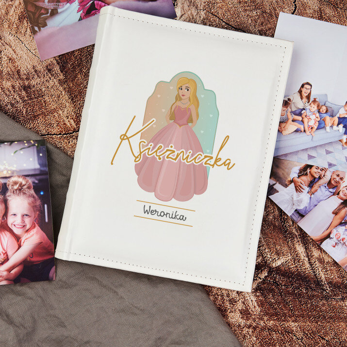 Księżniczka - Personalizowany Album na zdjęcia