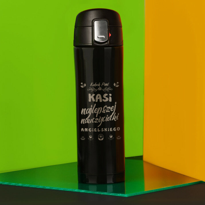 Kubek najlepszej nauczycielki - Kubek termiczny 440 ml