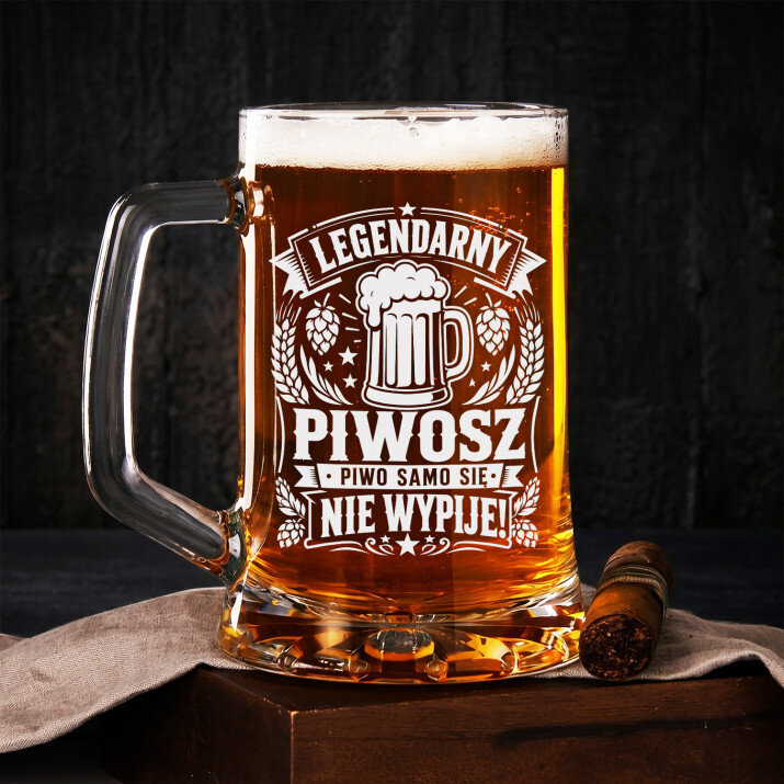 Kufel Dla Piwosza Prezent Dla Mężczyzny: Legendarny Piwosz