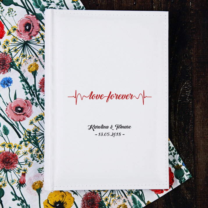 Love forever - Personalizowany Album na zdjęcia