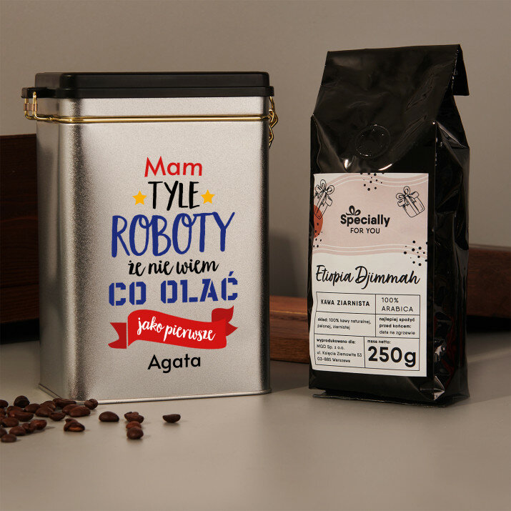 Mam tyle roboty - Kawa w puszce