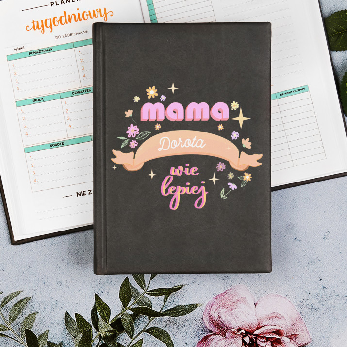 Mama wie lepiej - Planer Książkowy A5