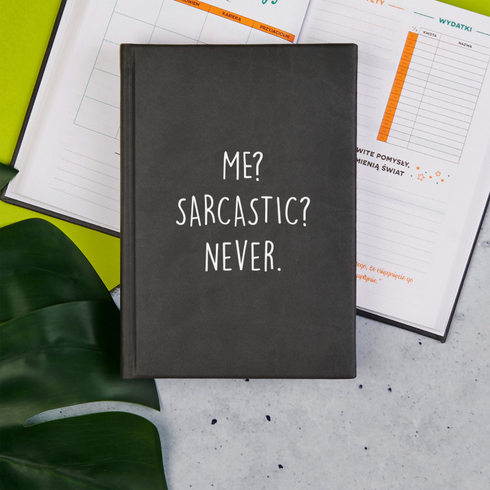 Me sarcastic - Planer Książkowy A5 Me sarcastic - Planer Książkowy A5