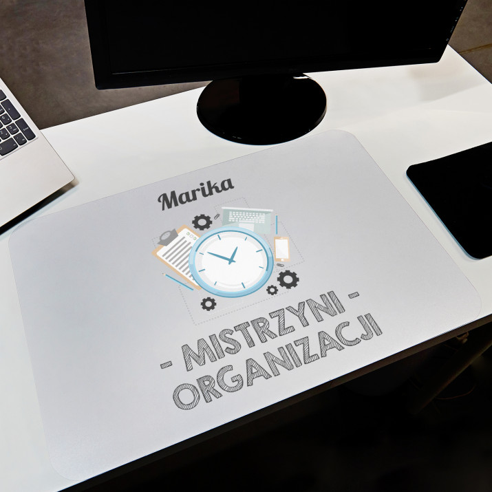 Mistrzyni organizacji - Podkładka na biurko Mistrzyni organizacji - Podkładka na biurko