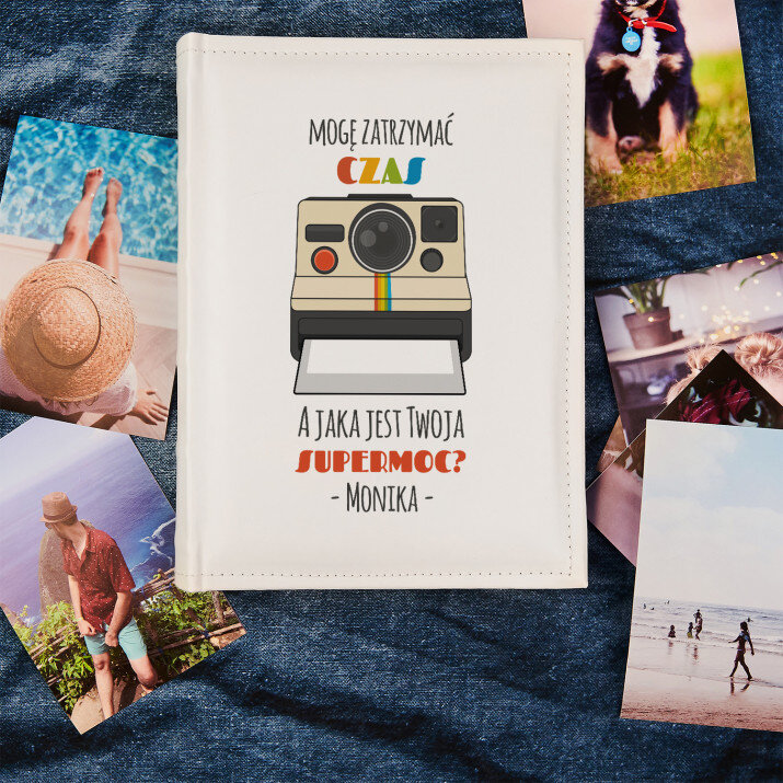 Mogę zatrzymać czas - Personalizowany Album na zdjęcia