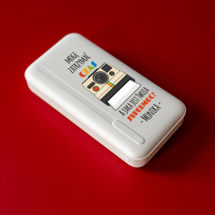 mogę zatrzymać czas - Powerbank z nadrukiem 20000 mAh