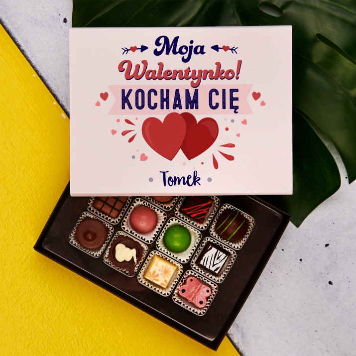 Moja walentynka - Praliny z belgijskiej czekolady