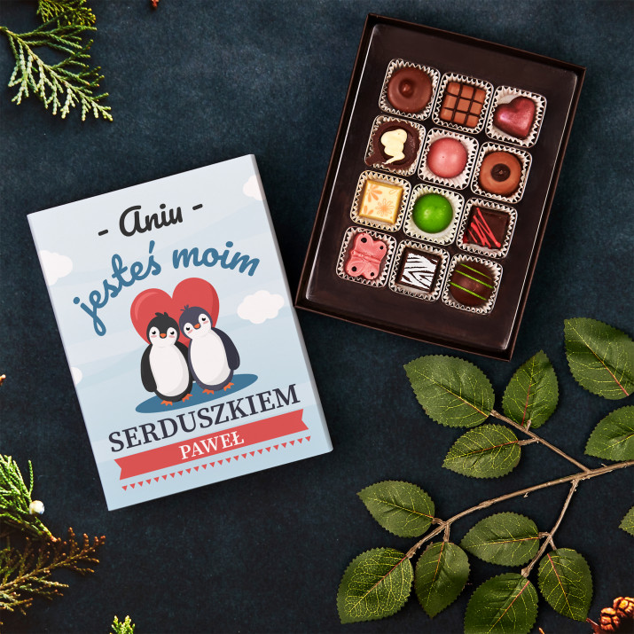Moje serduszko - Praliny z belgijskiej czekolady Moje serduszko - Praliny z belgijskiej czekolady