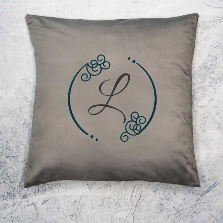 Monogram 2 - Poduszka dekoracyjna Monogram 2 - Poduszka dekoracyjna