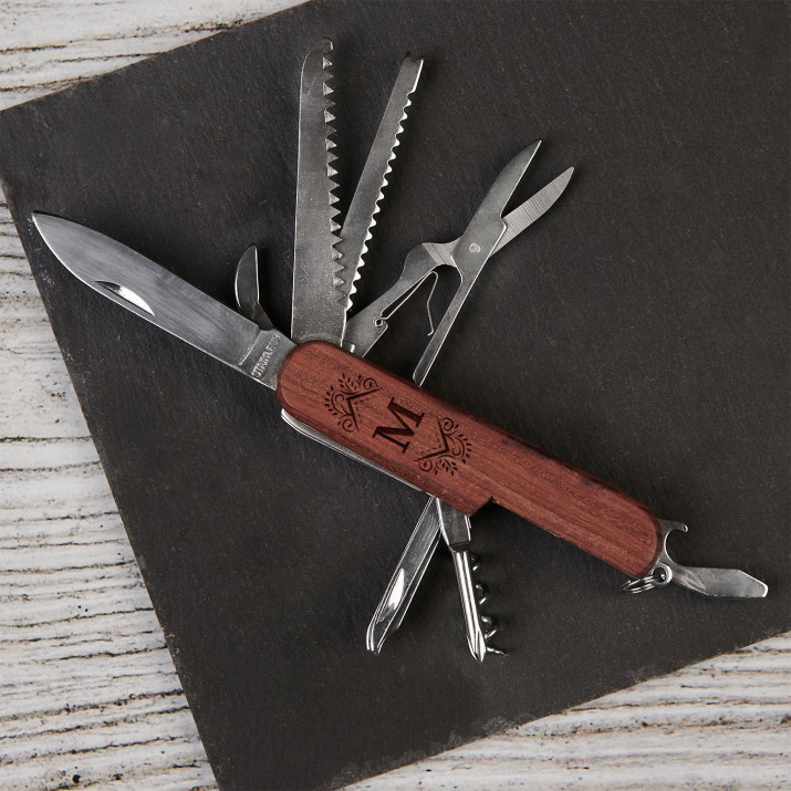 Monogram 2 - Scyzoryk z grawerem
