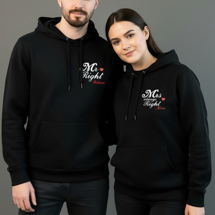 mr&mrs right - Bluzy dla par mr&mrs right - Bluzy dla par
