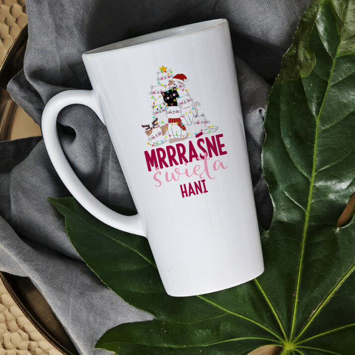 Mrrraśne święta - kubek personalizowany Mrrraśne święta - kubek personalizowany