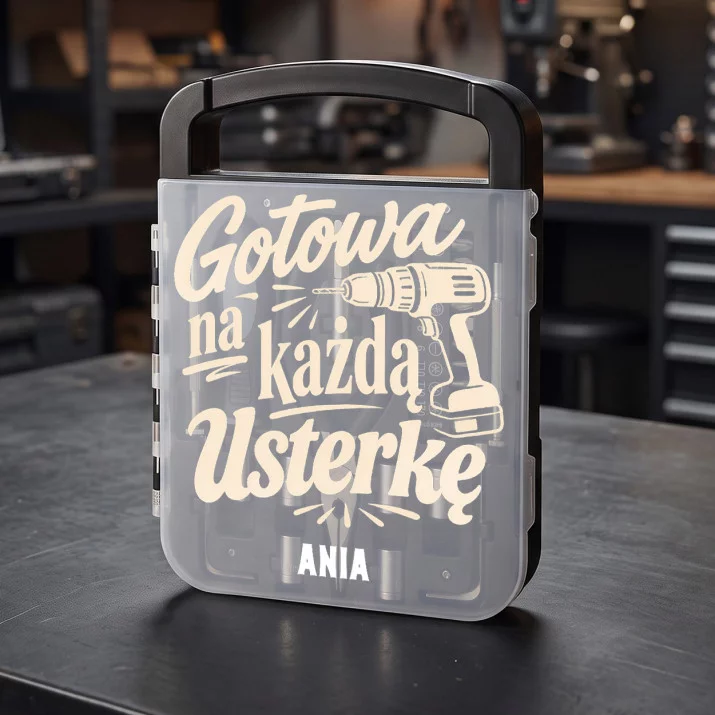 Zestaw Narzędzi Na Święta Prezent Dla Kobiety: Retro Majsterka Zestaw Narzędzi Na Święta Prezent Dla Kobiety: Retro Majsterka