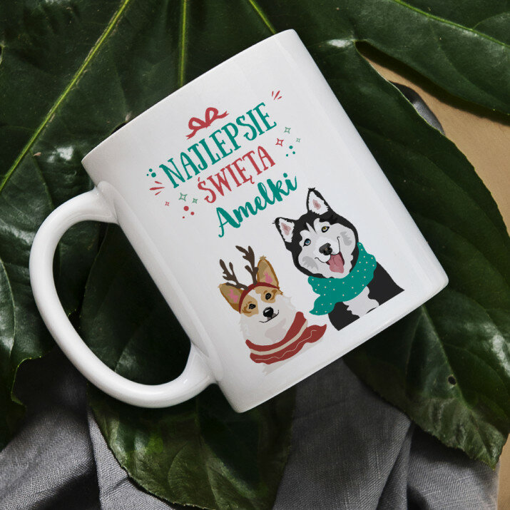 Najlepsie święta - kubek personalizowany Najlepsie święta - kubek personalizowany
