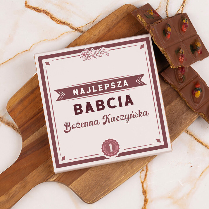  najlepsza babcia - Dubajska czekolada