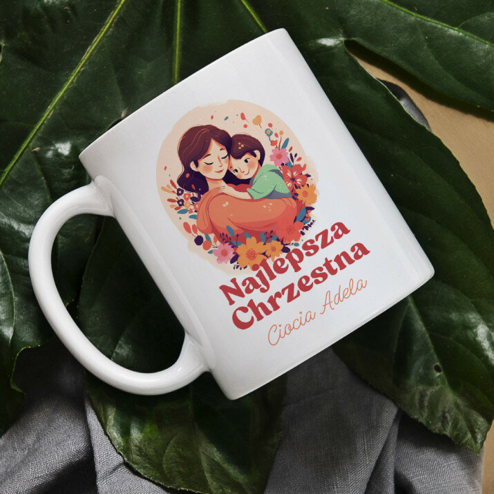 Najlepsza chrzestna - Kubek