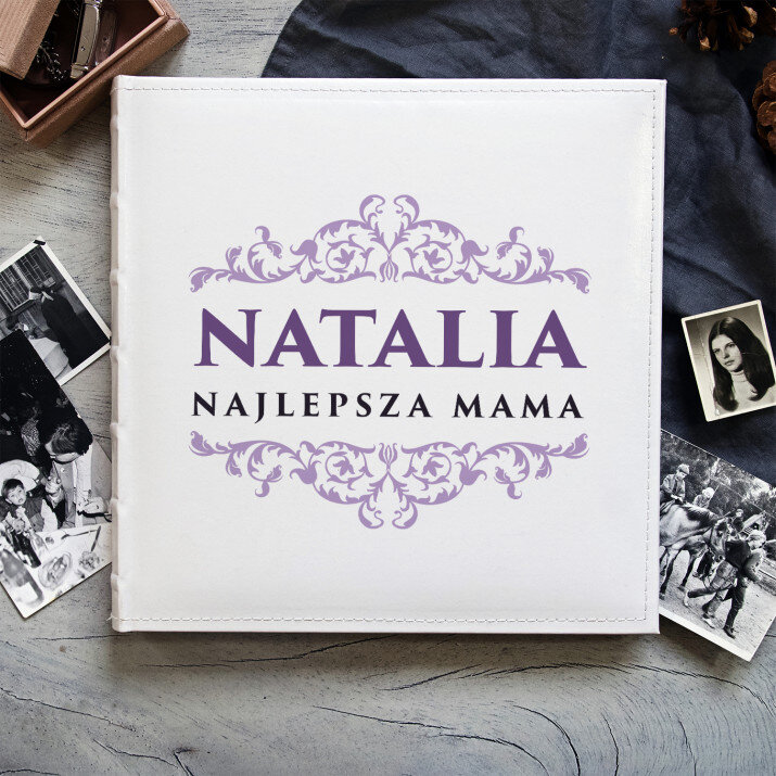 Najlepsza mama - Personalizowany Album na zdjęcia