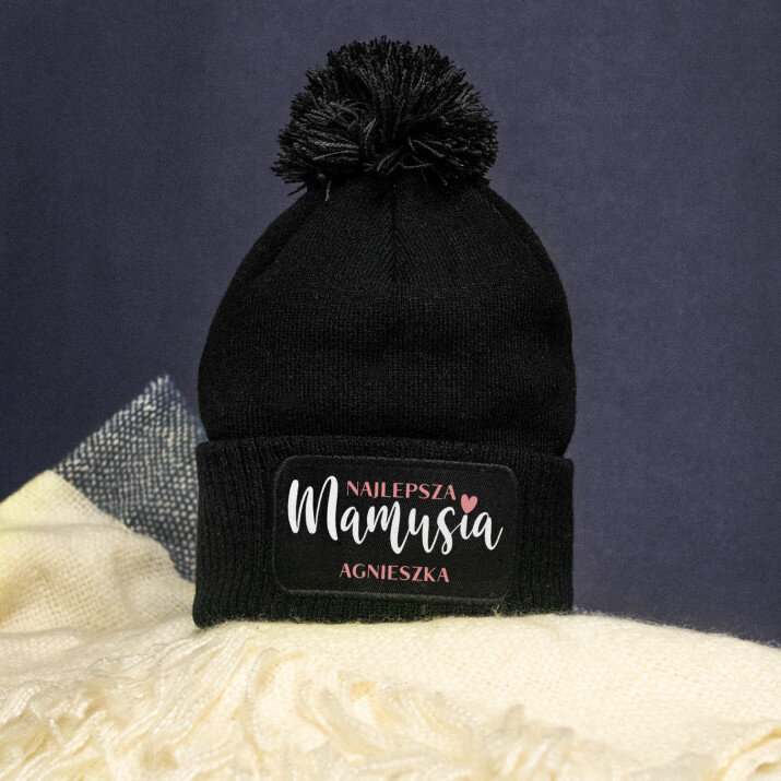Najlepsza mamusia - Czapka zimowa