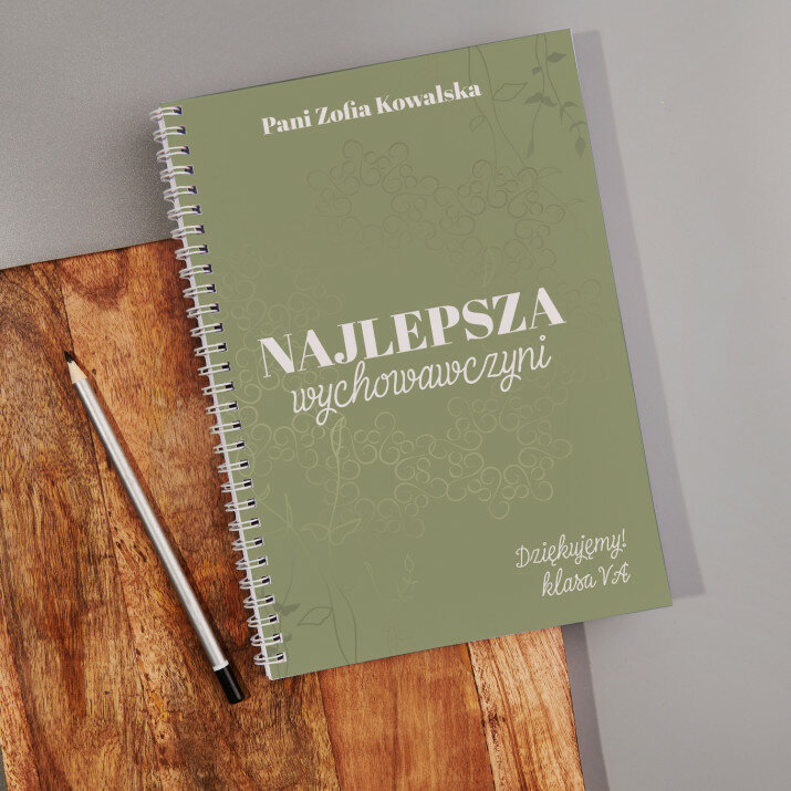 Najlepsza wychowawczyni, dziękujemy! - Planer dzienny Najlepsza wychowawczyni, dziękujemy! - Planer dzienny