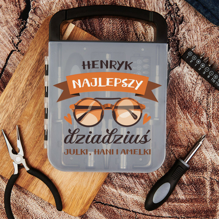 Najlepszy dziadziuś - Zestaw Narzędzi Najlepszy dziadziuś - Zestaw Narzędzi
