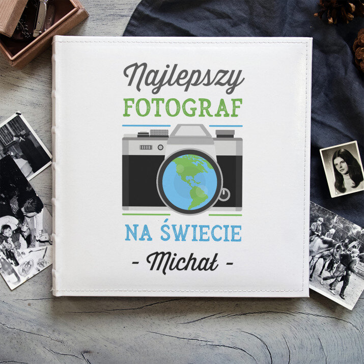 Najlepszy fotograf - Personalizowany Album na zdjęcia