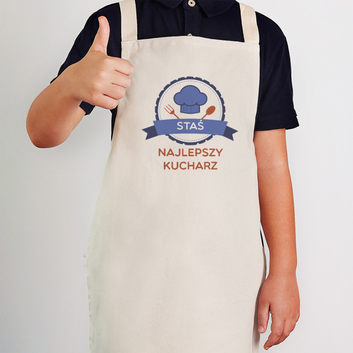 Najlepszy kucharz - Fartuch dziecięcy