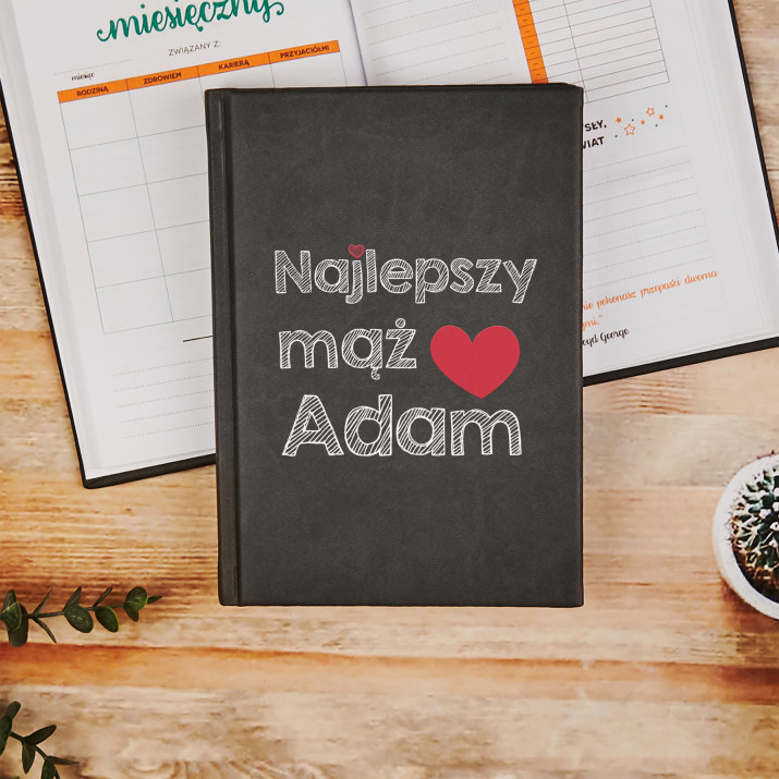 Najlepszy Mąż - Planer Książkowy A5 Najlepszy Mąż - Planer Książkowy A5