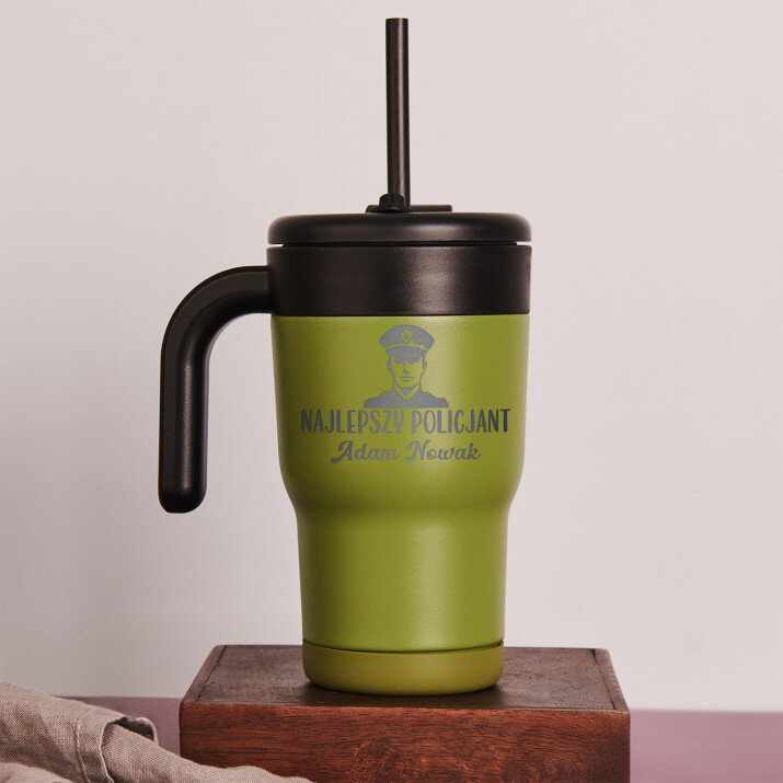 Najlepszy policjant - kubek termiczny 530ml