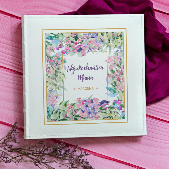 Najukochańsza mama - Personalizowany Album na zdjęcia