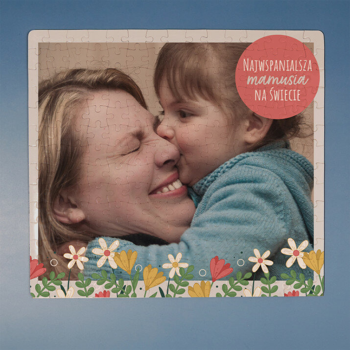 Najwspanialsza mamusia na świecie - Puzzle magnetyczne Najwspanialsza mamusia na świecie - Puzzle magnetyczne