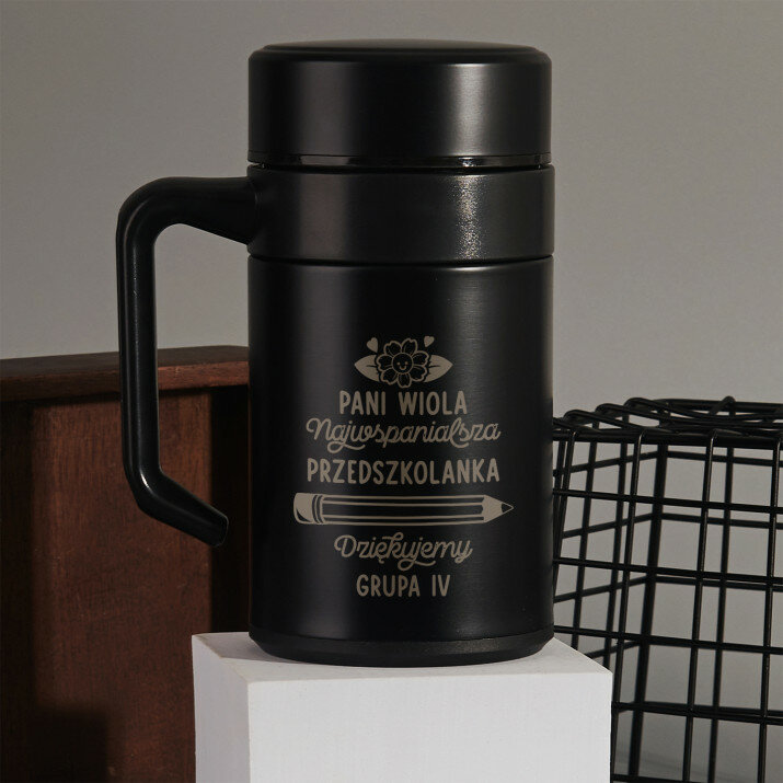 Najwspanialsza przedszkolanka - Kubek termiczny 400 ml