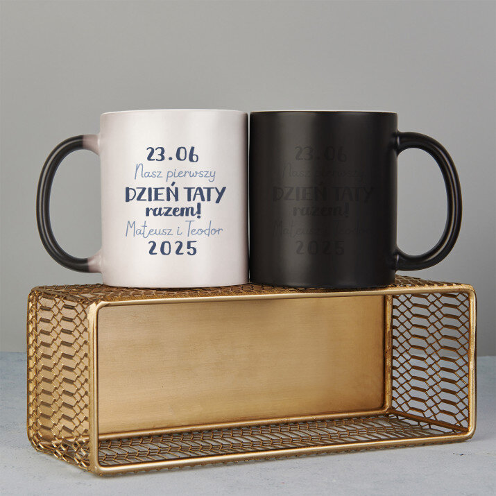 Nasz pierwszy dzień taty razem - Magiczny kubek