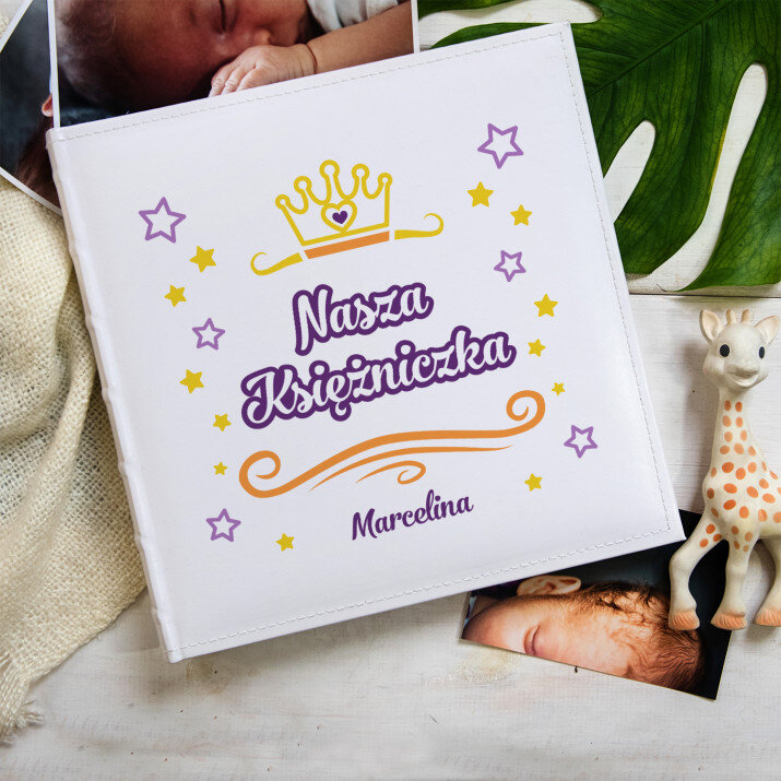 Nasza księżniczka - Personalizowany Album na zdjęcia