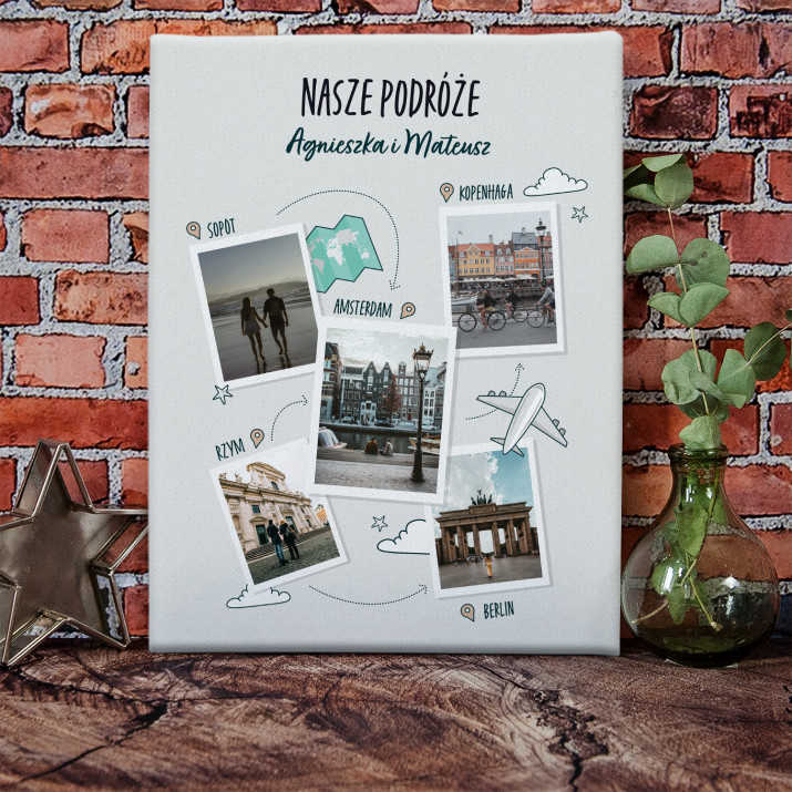 Nasze podróże - Kolaż ze zdjęć Nasze podróże - Kolaż ze zdjęć