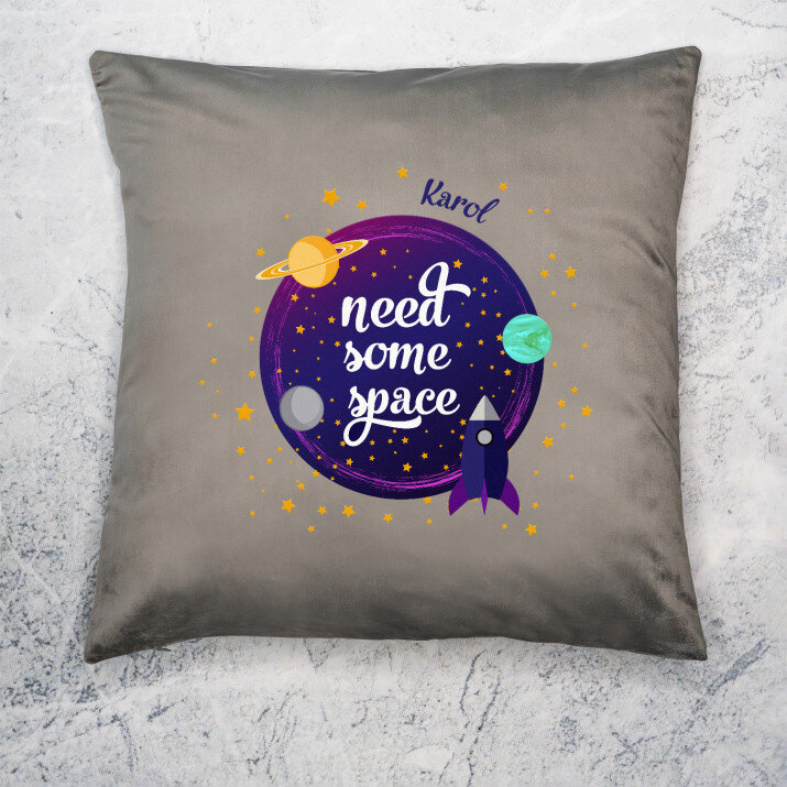 Need some space - Poduszka dekoracyjna Need some space - Poduszka dekoracyjna