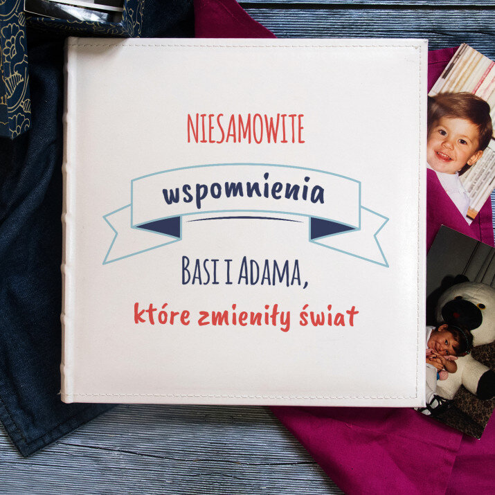 Niesamowite wspomnienia - Personalizowany Album na zdjęcia Niesamowite wspomnienia - Personalizowany Album na zdjęcia