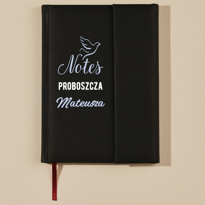 Notes proboszcza - Notes książkowy z zakładką