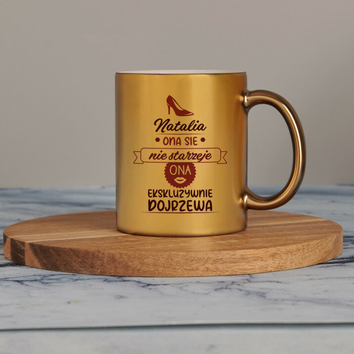 Ona się nie starzje - Złoty kubek