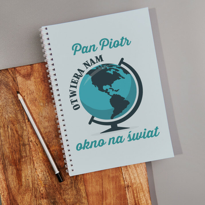 Otwiera nam okno na świat - Planer na spirali dla nauczyciela