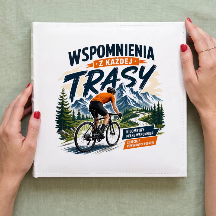 Album Na Zdjęcia Tradycyjny Dla Kolarza Prezent Dla Mężczyzny: Rowerowe Wspomnienia Album Na Zdjęcia Tradycyjny Dla Kolarza Prezent Dla Mężczyzny: Rowerowe Wspomnienia
