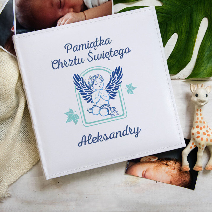 Pamiątka Chrztu 2 - Personalizowany Album na zdjęcia Pamiątka Chrztu 2 - Personalizowany Album na zdjęcia